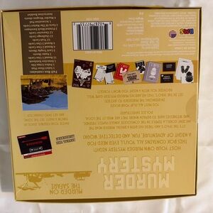 Murder Mystery Game Box